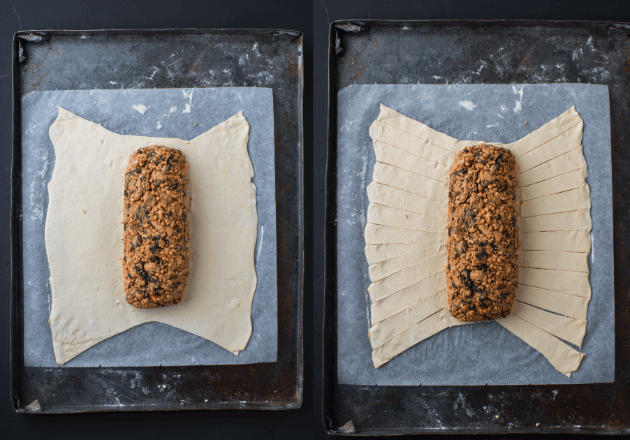 Slik bretter du innbakt nøttestek del 1