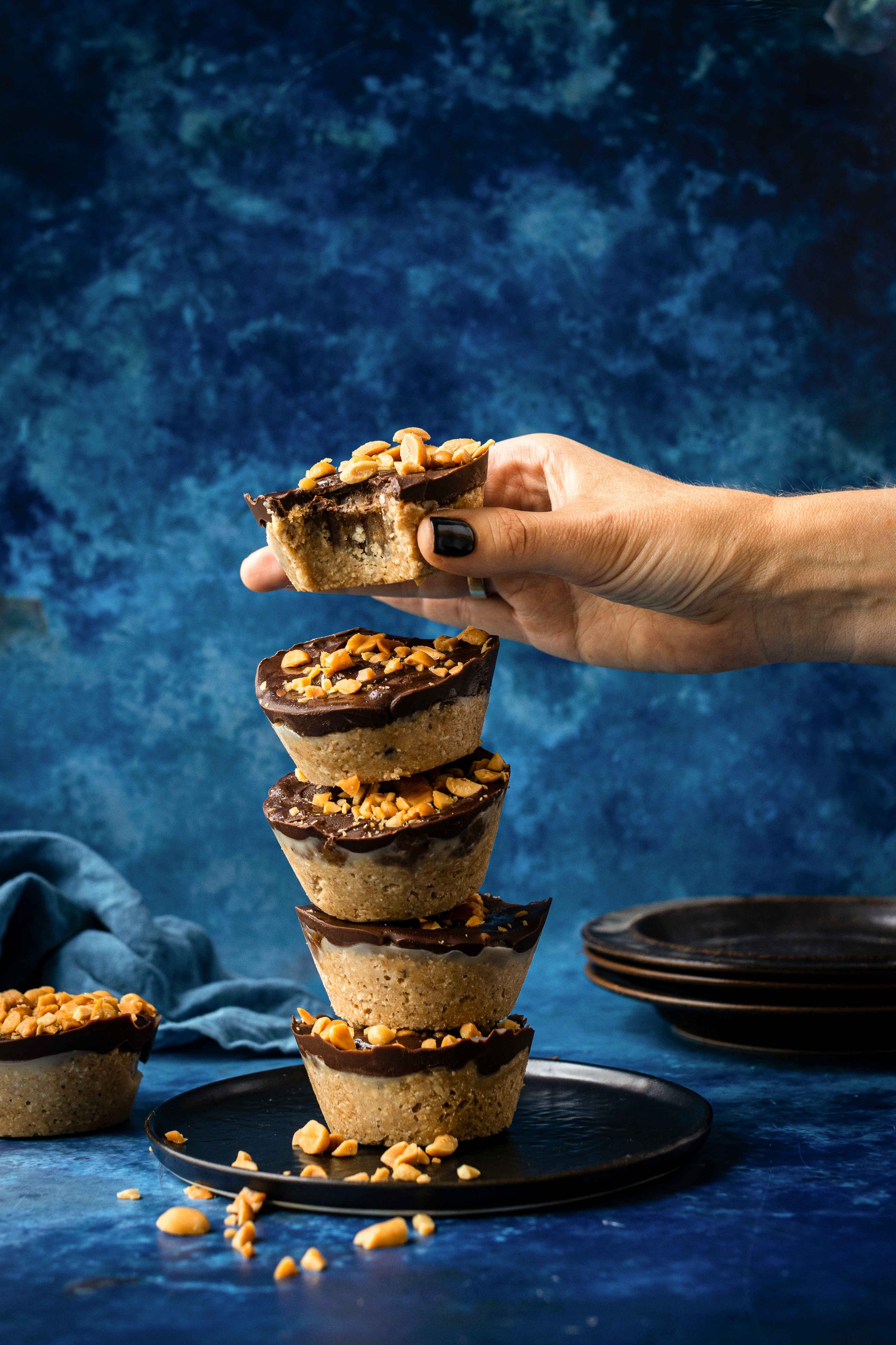 Snickersbiter – rå, veganske og skikkelig digge – snickersbiter a litrn