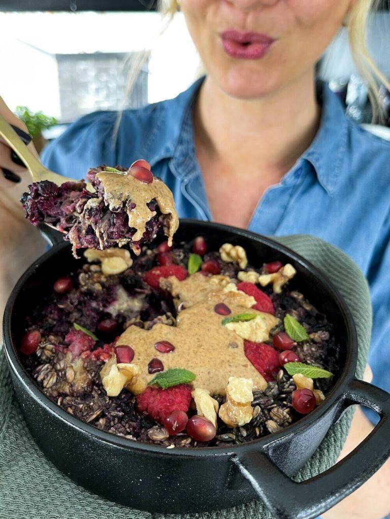 Bakt havregrøt – En Skikkelig Digg Helgefrokost! – liten