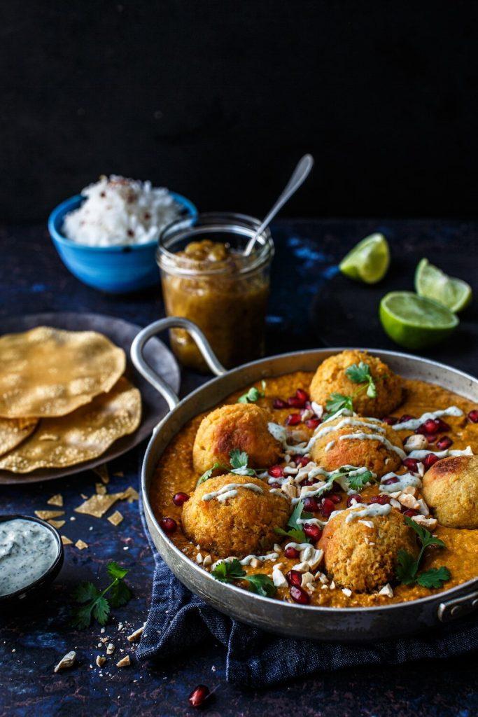 Indisk Kofta i digg saus – ekte indisk vegetar – kofta c web
