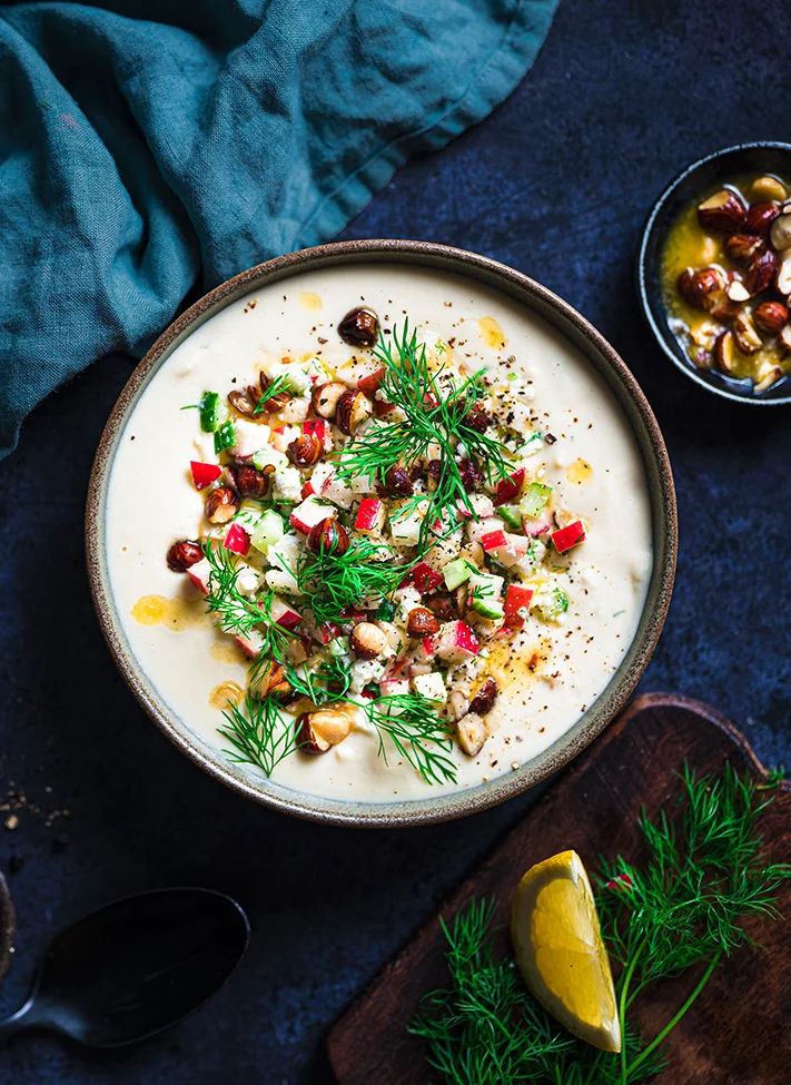 Frisk sellerirotsuppe med restaurantkvalitet – fra En skikkelig digg kokebok 3 – screenshot 2023 01 03 at 12.38.14