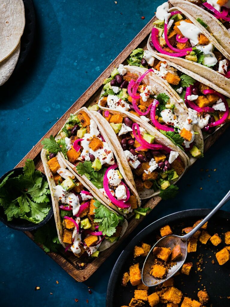 Digg søtpotettaco – fra En skikkelig digg kokebok 3 – sotpotet taco
