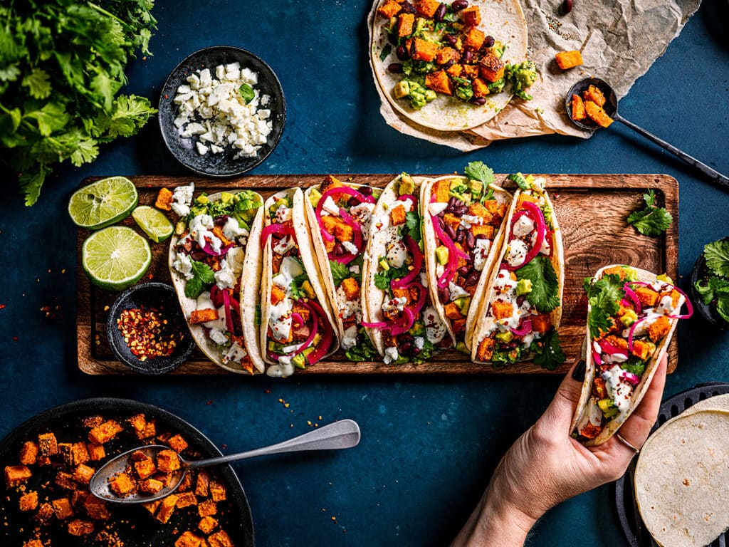 Digg søtpotettaco – fra En skikkelig digg kokebok 3 – sotpotettaco