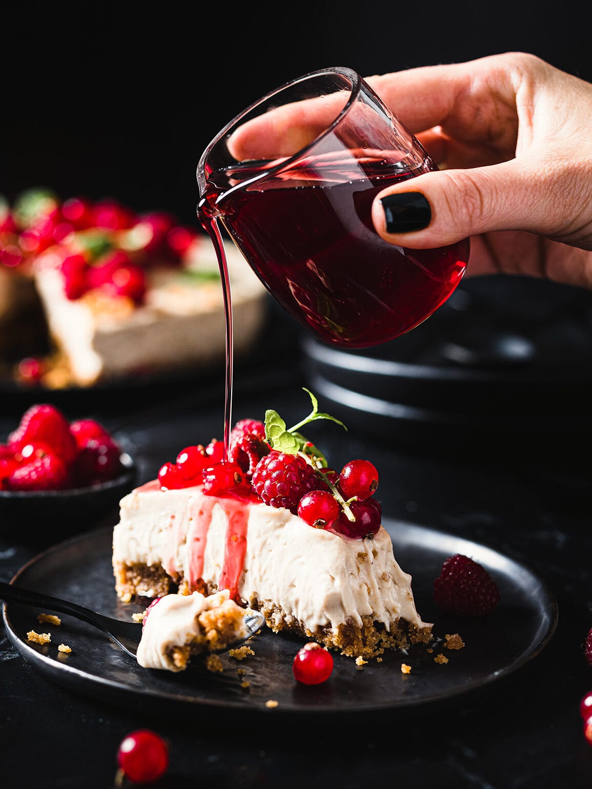 silkemyk ostekake