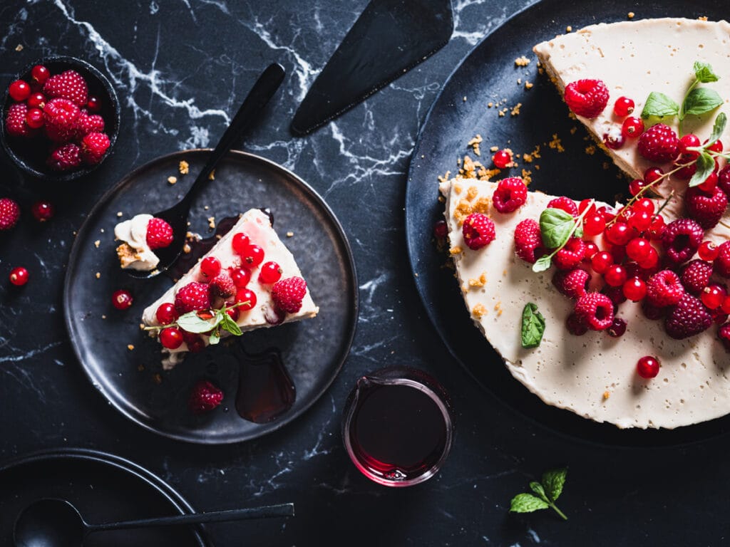 Silkemyk ostekake uten melk, egg og gluten -av Hanne-Lene