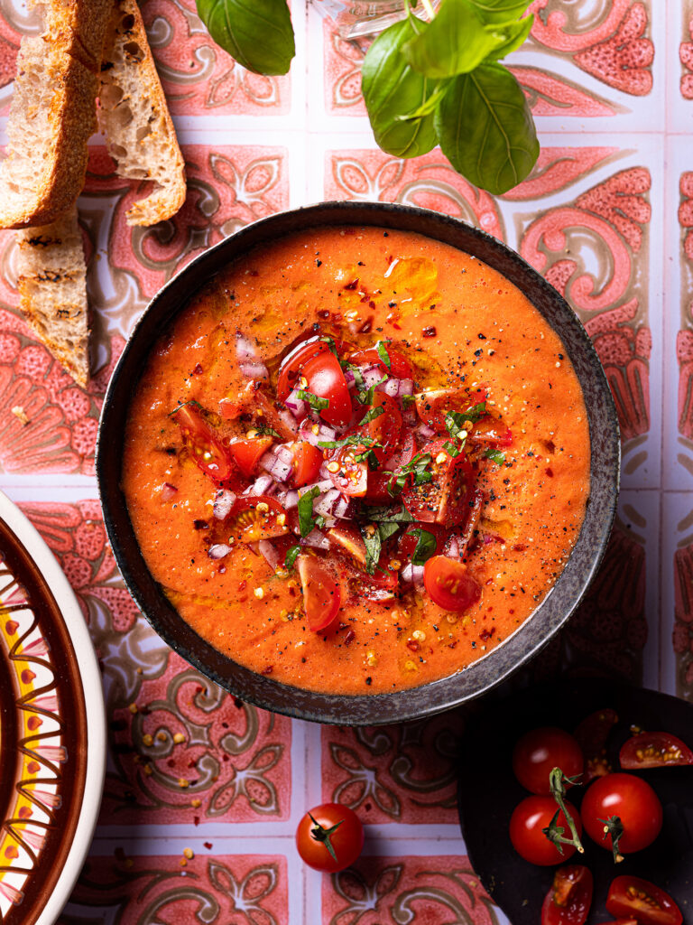 Gazpacho – sommer i en skål – gazpacho 1