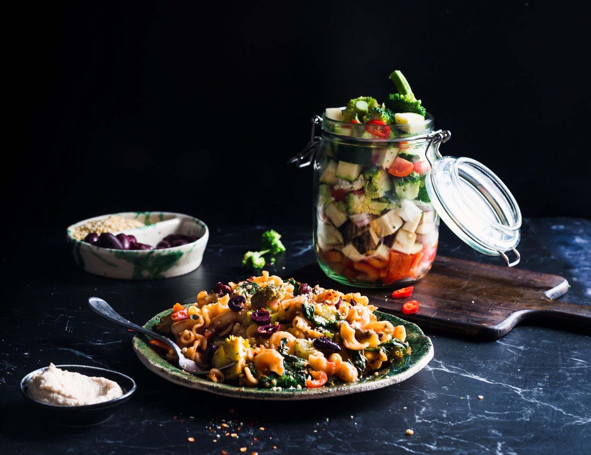 One pot restefest – knallgod oppskrift med grønnsaksrester – one pot restefest 1
